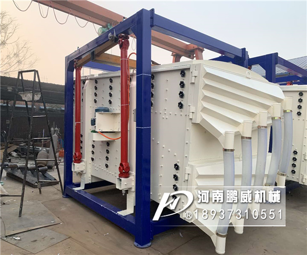 機制砂使用方形搖擺篩料層分布不均勻這么解決？